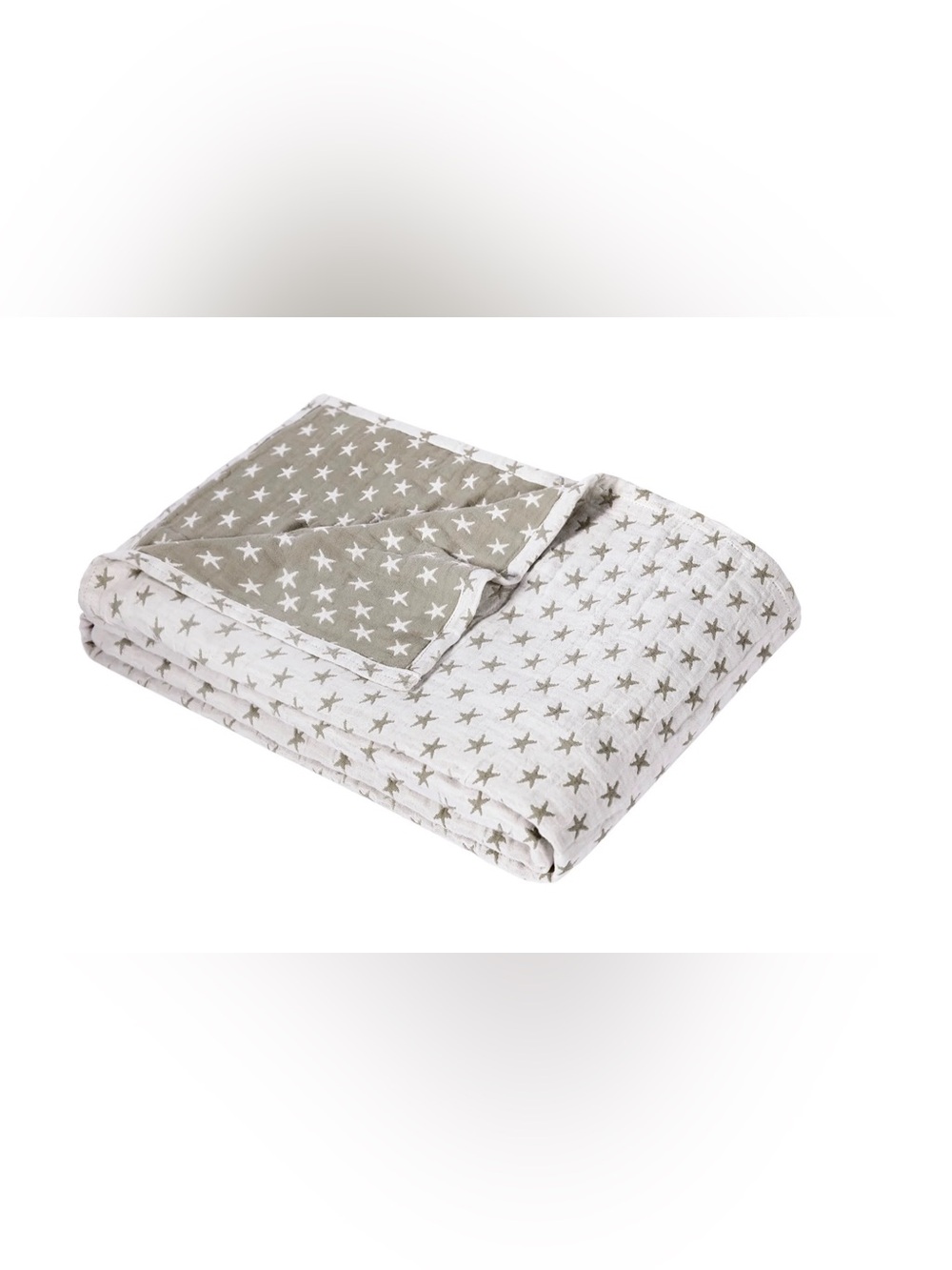 Neutral Star Cotton king Blanket tan